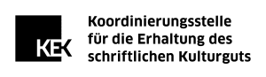 Logo KEK Koordinierungsstelle für die Erhaltung des schriftlichen Kulturguts